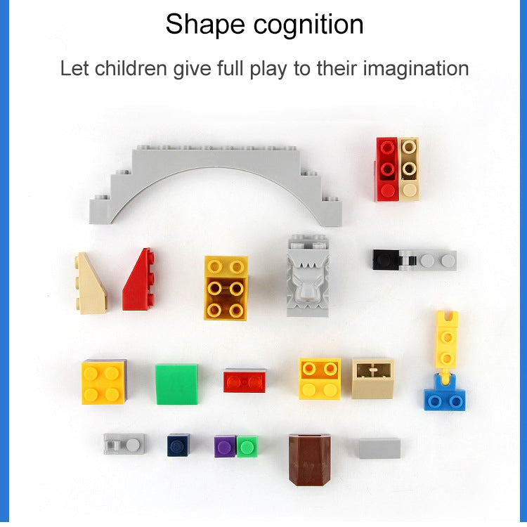 1000 in 1 Intelligent Toys DIY ABS Material Building Blocks with 4 Random Toy Persons, Random Color Delivery - Building Blocks by buy2fix | Online Shopping UK | buy2fix