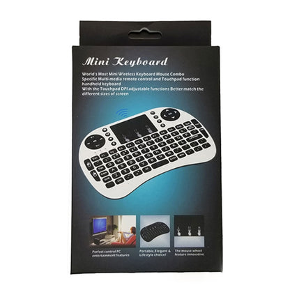 Support Language: Italy i8 Air Mouse Wireless Backlight Keyboard with Touchpad for Android TV Box & Smart TV & PC Tablet & Xbox360 & PS3 & HTPC/IPTV - MINI PC Accessories & Gadgets by buy2fix | Online Shopping UK | buy2fix