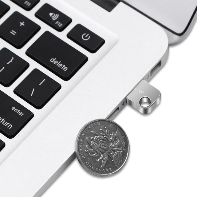 MicroDrive 32GB USB 2.0 Mini Semi-circular Metal U Disk - USB Flash Drives by MicroDrive | Online Shopping UK | buy2fix