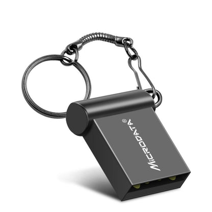 MiCRODATA 16GB USB 2.0 Computer and Car Two-use Mini U Disk (Black) - USB Flash Drives by MiCRODATA | Online Shopping UK | buy2fix