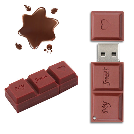 MicroDrive 32GB USB 2.0 Creative Chocolate U Disk - Computer & Networking by MicroDrive | Online Shopping UK | buy2fix