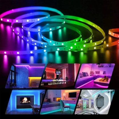 10m 180 LEDs SMD 5050 LED RGB Light Strip with WIFI Remote Control (Color:Waterproof Size:EU Plug) - Casing Waterproof Light by YWXLight | Online Shopping UK | buy2fix